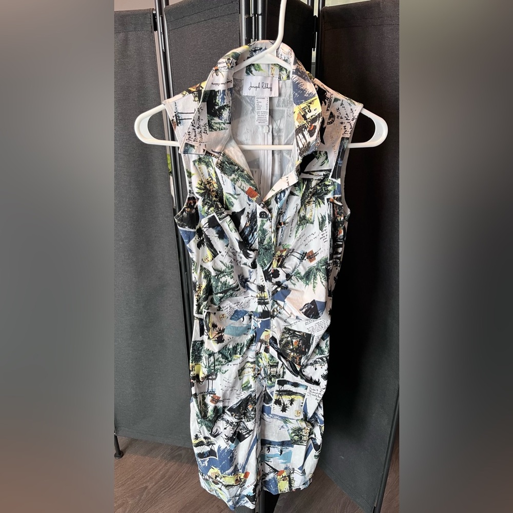 Joseph Ribkoff Artistic Print Dress